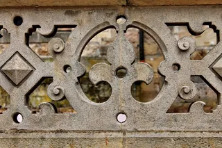 石材，珠宝首饰，墙壁，围栏，装饰品