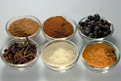 香料,白胡椒,肉豆蔻,丁香,食品,调味料 香料,白胡椒,肉豆蔻,丁香,食品,调味料