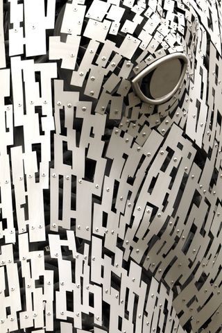 雕塑，金属，钢，马，动物，福尔柯克