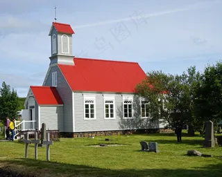 雷克霍尔特，冰岛，教堂