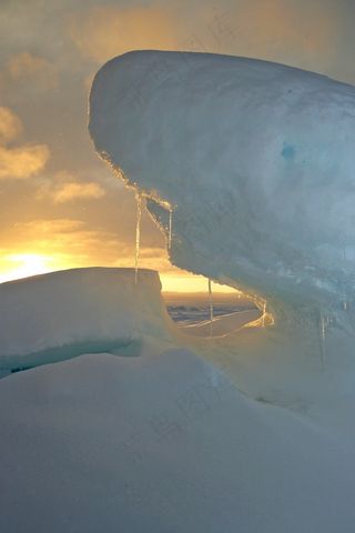 北极，海洋，沧海，水，冬冬季，雪，冰，冰冷