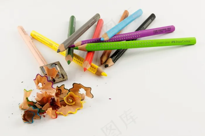 颜色，笔，多彩，彩色铅笔，尖