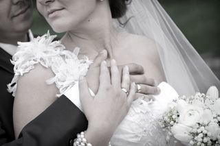 结婚戒指，戒指，新婚夫妇