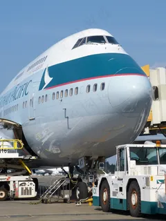 飞机，航空公司，蓝天，机场，飞，商业