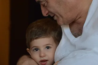 父亲，儿子，保护，爱情，快乐，护理，人类