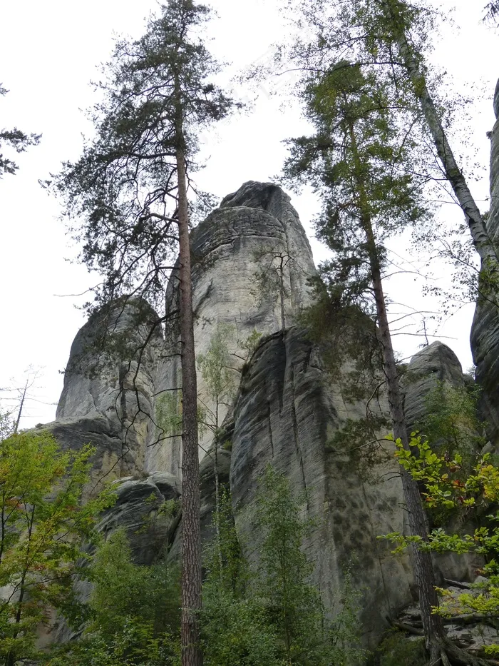 岩，岩层，石头，波兰，地质