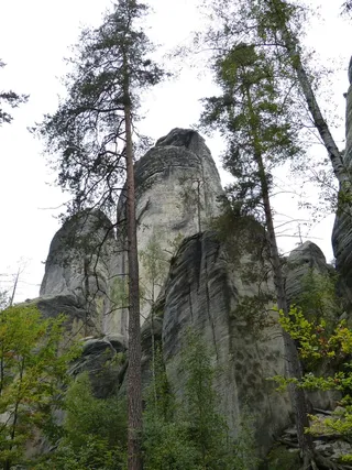 岩，岩层，石头，波兰，地质