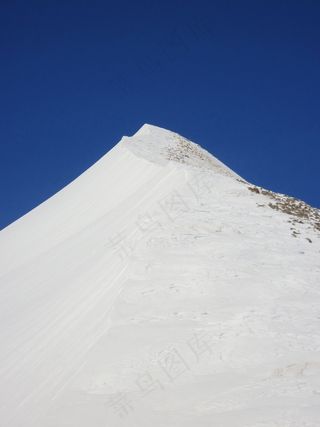 阿尔卑斯山，雪，首脑会议，法国，山，冬季