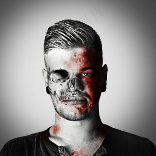 僵尸，科学怪人，怪物，亡灵，受伤