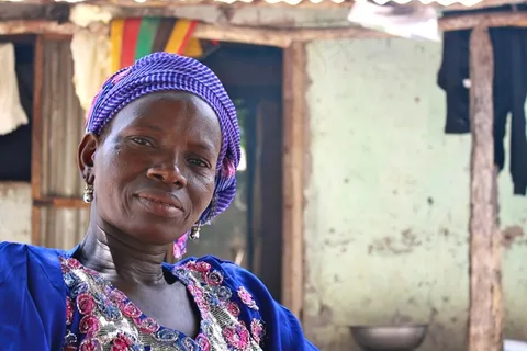 非洲人，女人，棚屋，首页，房子，脸，头，成人