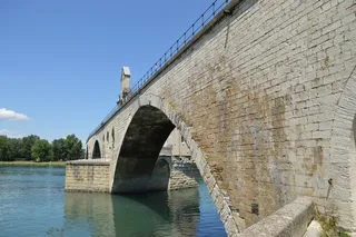 阿维尼翁，桥，架构，欧洲，法国，普罗旺斯