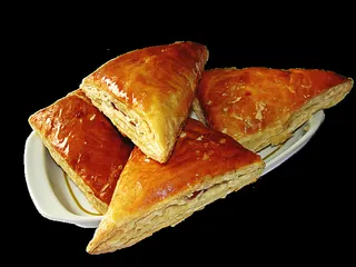 番石榴糕点，甜，食品