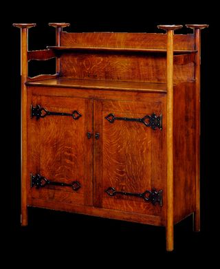 餐具柜，木材，家具，古董，橡木，橡木餐具柜