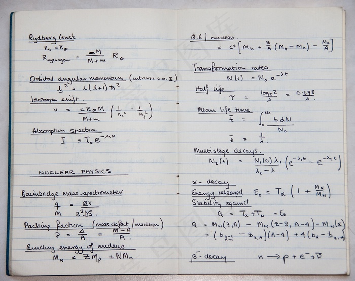 学校，书，科学，物理，核，数学，公式