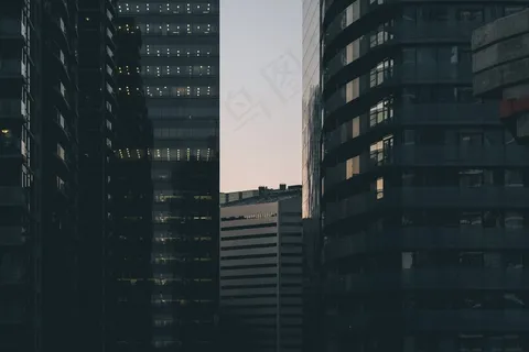 城市，城市景观，建筑物，办公室，多伦多，加拿大