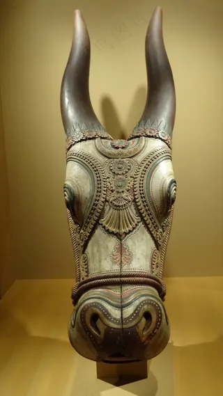 马头，木材，博物馆，古董，檀香山，展览