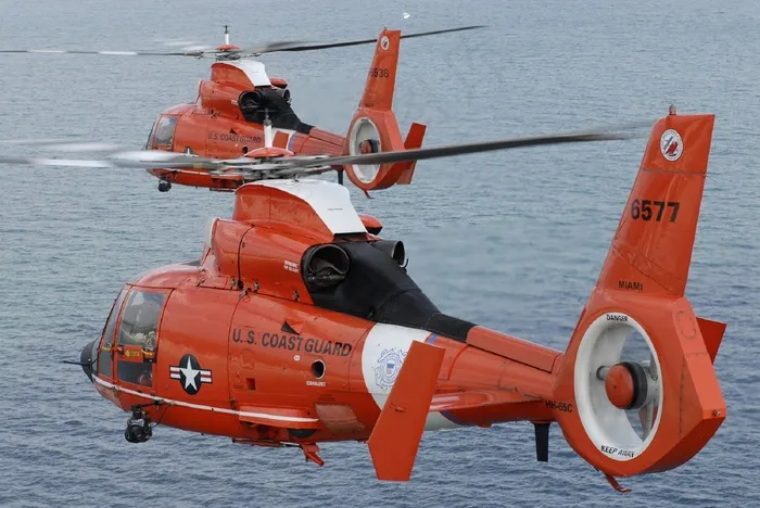 直升机，Mh-65海豚，搜寻和救援，Sar