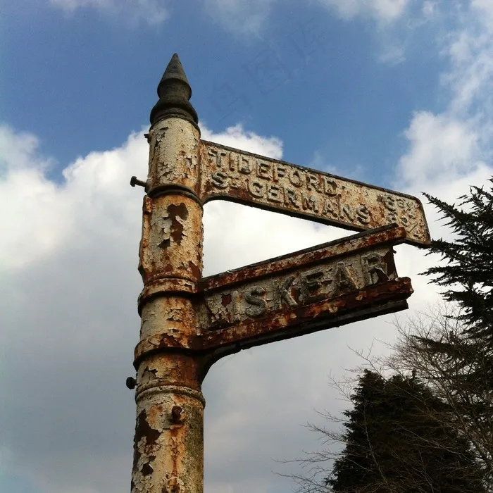 标志，道路标志，道路标志牌上写，建设，金属