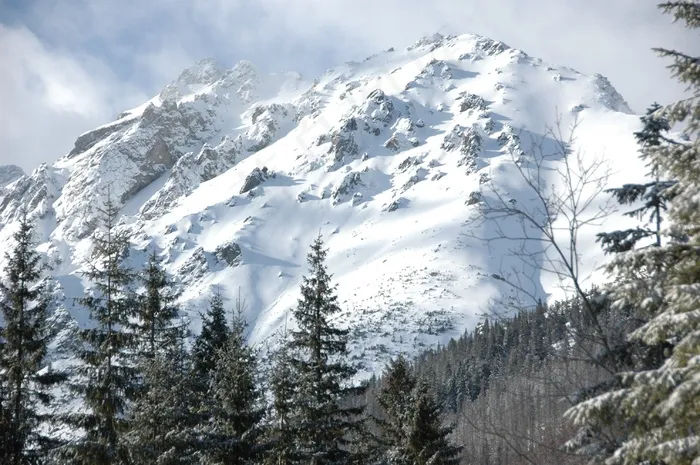 塔特拉（Tatry），热拉赫（Gerlach），冬天