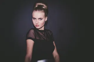 女孩，意见，女人，裙子，手，女性，网状