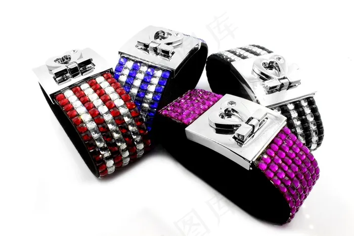 不锈钢，背景，白色，手链，钢，金