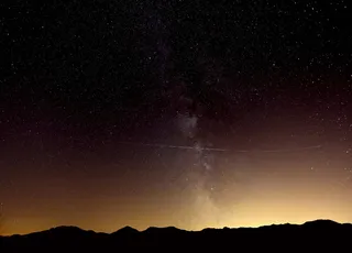 星星，银河，夜晚，夏天，天空