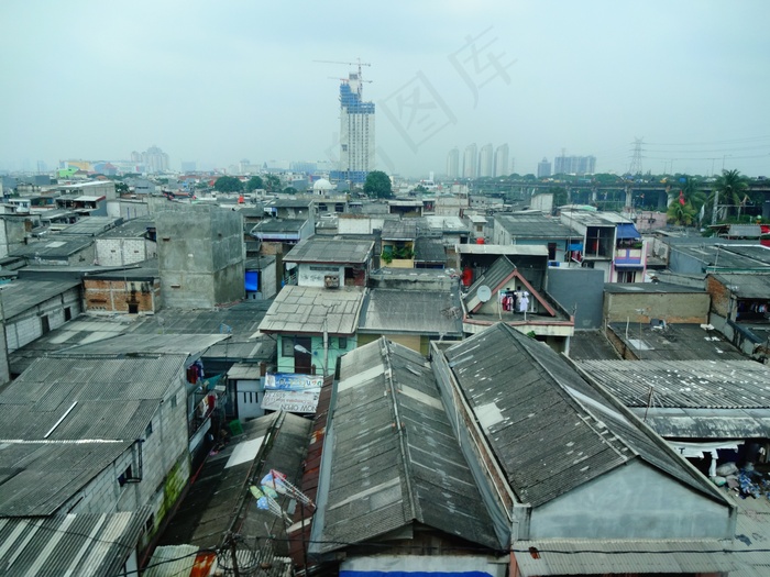城市，印度尼西亚，旅游，住房，图片，地平线