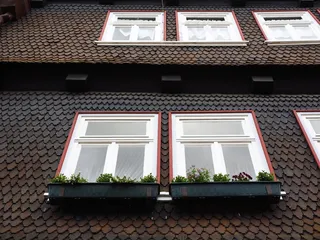 瓦，木瓦，外墙立面，房屋，度假