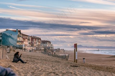 海滩，沙，镇，房屋，建筑物，海岸，岸