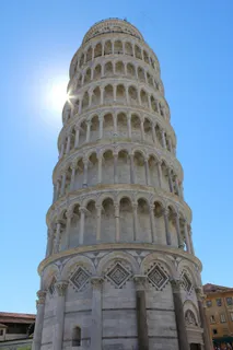 比萨，比萨斜塔，意大利，建筑物，塔，纪念碑