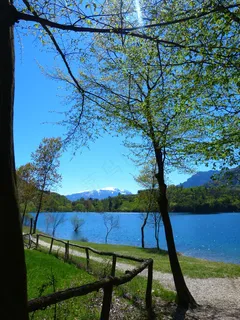 Tenno湖,Lago Di Tenno,意大利,离,山 Tenno湖,Lago Di Tenno,意大利,离,山