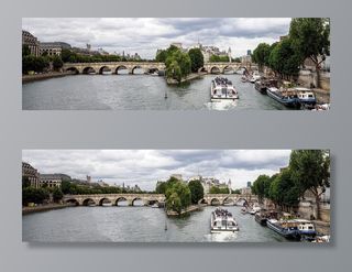 巴黎，法国，全景，新桥，塞纳河