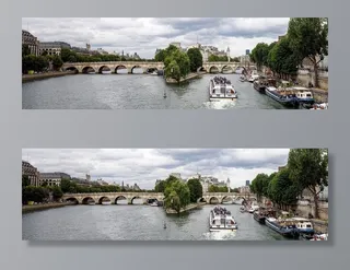 巴黎，法国，全景，新桥，塞纳河