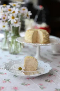 绉蛋糕,蛋糕,甜点,下午茶时间,自制,手工制作 绉蛋糕,蛋糕,甜点,下午茶时间,自制,手工制作