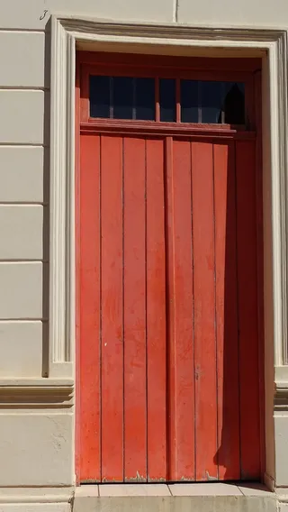 门，家，房子，红色