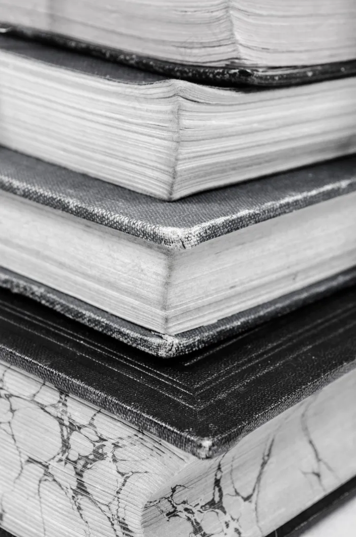 预定，老，桩，堆栈，书架，集合，白色