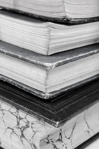 预定，老，桩，堆栈，书架，集合，白色