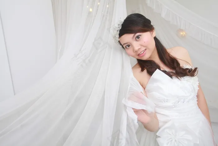 美丽，快乐，婚纱