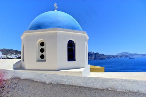 希腊，圣托里尼岛，海滩，太阳，假期，夏天