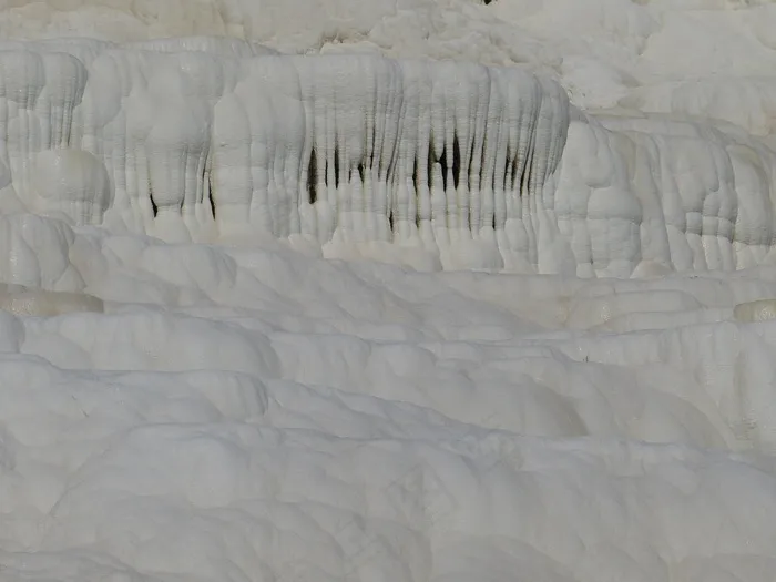 棉花堡，石灰烧结矿露台，钙，Speleothems
