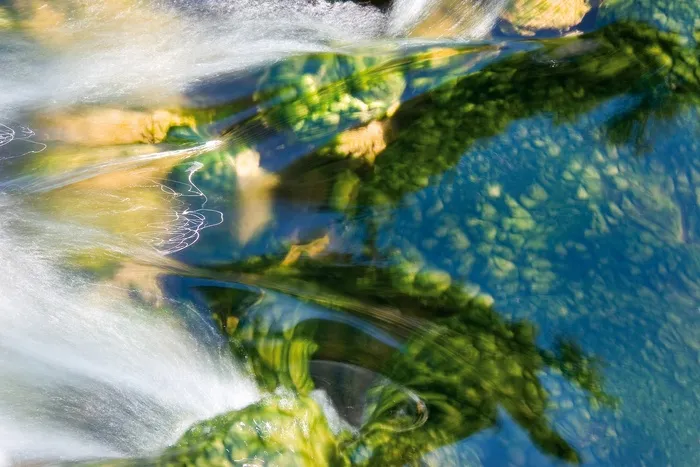 水，乌纳河，纯净，流量，溪流，新鲜，清澈