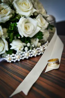 戒指，婚礼，细节