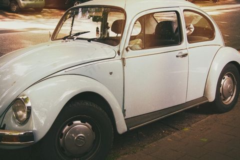 轿车,老爷车,老爷车博物馆,古董车展,跑车,蓝色大众Käfer