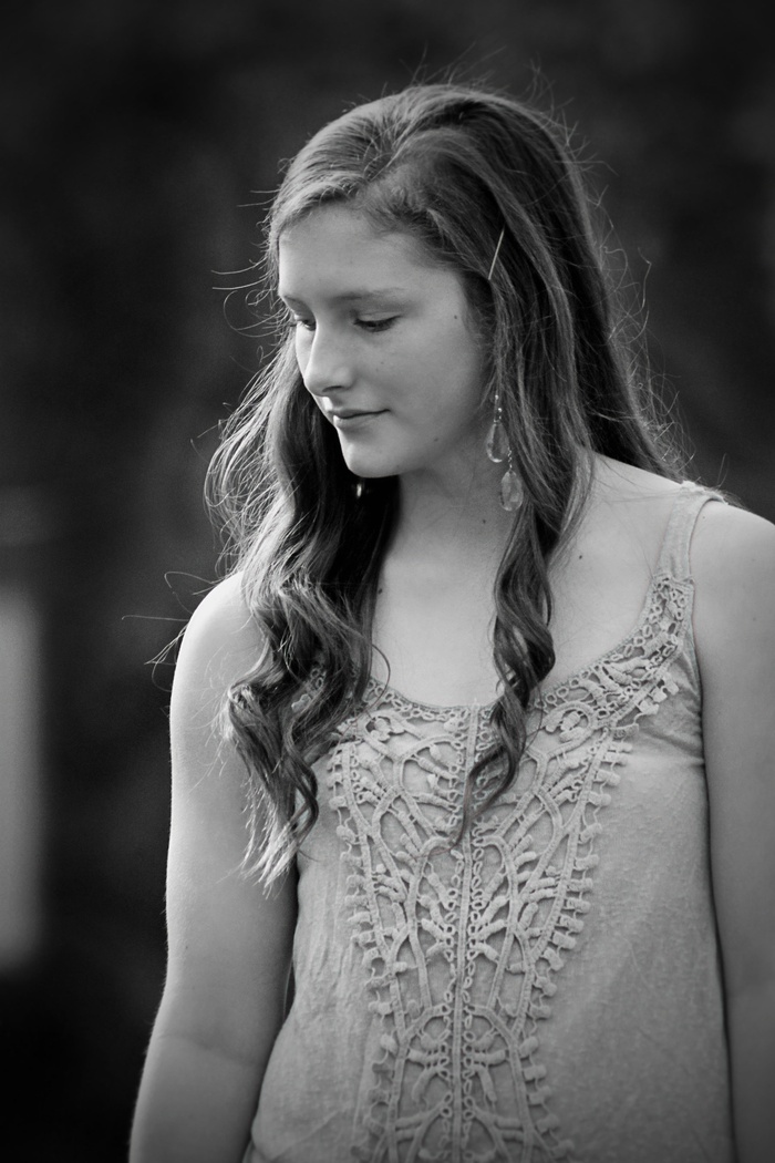 女孩，年轻，表情，脸，肖像，户外，可爱