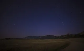 星星，天空，繁星点点，夜，自然，风景，蓝色