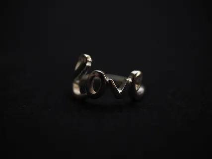 戒指，指环，银，珠宝，爱