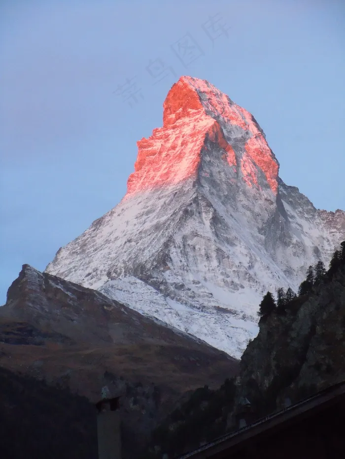 马特宏峰，山，高山，景观