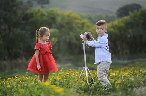 儿童，模型，可爱，女孩，女性，肖像，婴儿，男孩