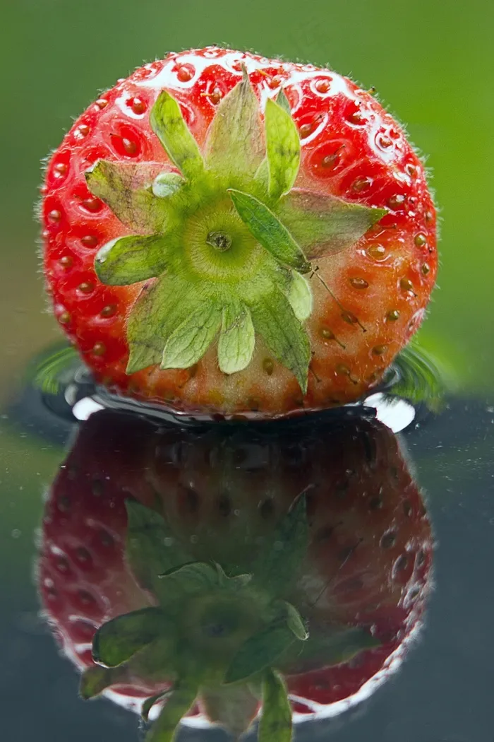 草莓，水果，健康，食品