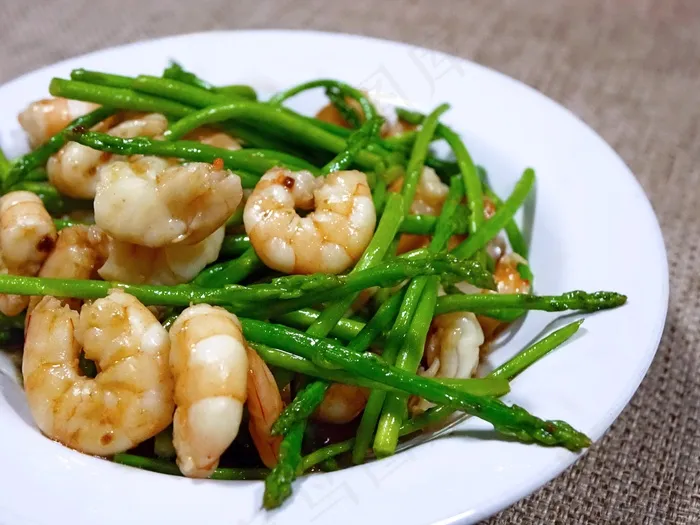 芦笋，蔬菜，健康，膳食，绿色，油炸